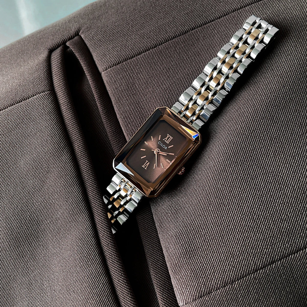 Montre rétro pour femmes, légère, de luxe, niche, art, haut de gamme, marque authentique, 2025