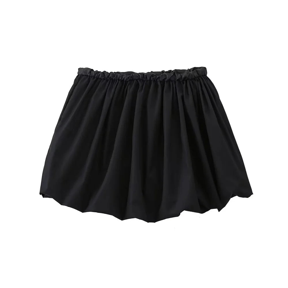 Taop & Za-Jupe ballon polyvalente pour femme, coupe couvertes, décontractée, règle deux documents, mode, nouveau produit, été, 2024