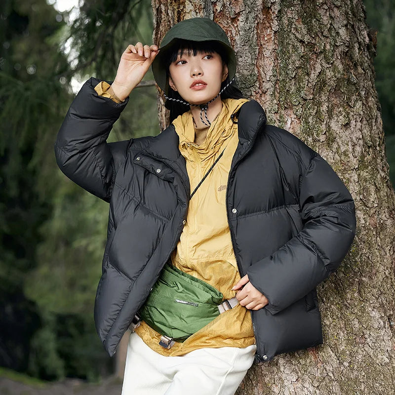 Semir-Doudoune Imperméable pour Femme, Solide, Document JxJacket, Hiver, Nouveau Top At, 2023