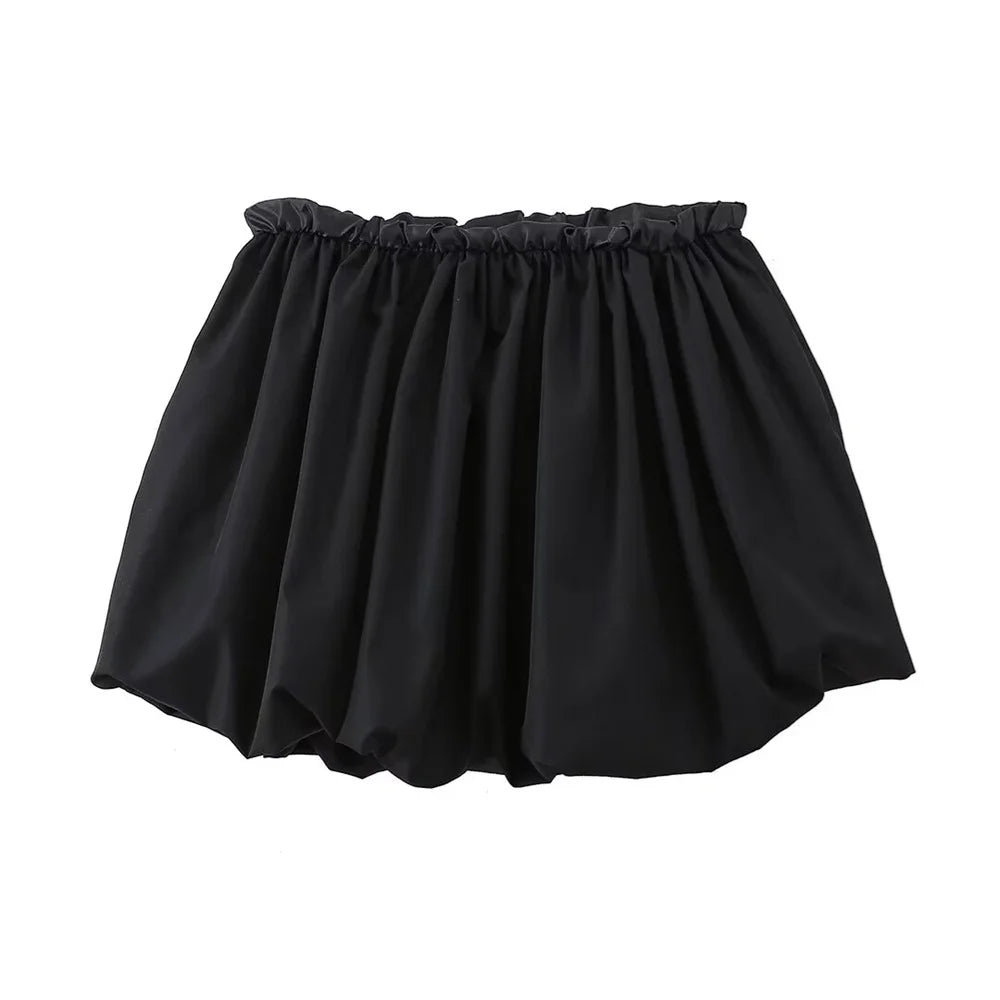 Taop & Za-Jupe ballon polyvalente pour femme, coupe couvertes, décontractée, règle deux documents, mode, nouveau produit, été, 2024