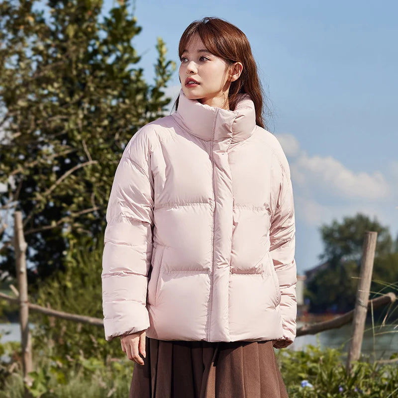 Semir-Doudoune Imperméable pour Femme, Solide, Document JxJacket, Hiver, Nouveau Top At, 2023