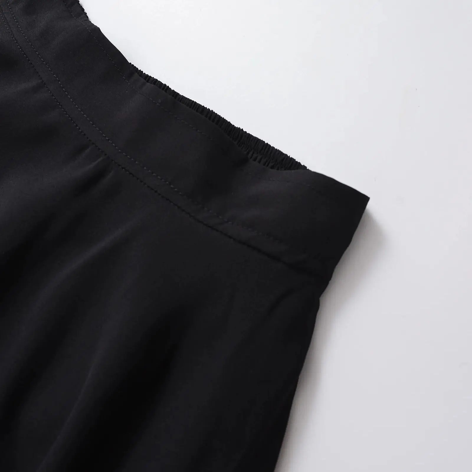 TRAFSHE Vintage une ligne noir Flare balançoire jupes couleur unie Rockabilly femmes automne jupes pour les femmes Streetwear ﻿